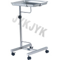 Edelstahl-Mayo Tray Stand Trolley mit zwei Posts